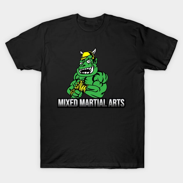 ORC MMA Fighter design T-Shirt by Excela Studio